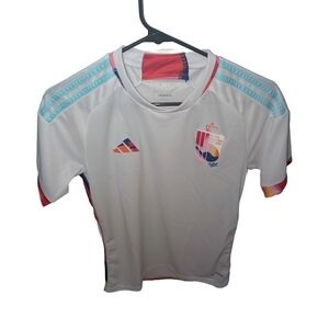 Belgium 2022 FIFA World Cup Away Jersey Player Version